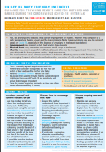 Guidance for providing remote care for mothers and babies during coronavirus (Covid-19) outbreak: (Guidance sheet 5a: Engorgement and mastitis)